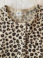 Boho Vestje 134 / 140 met panter print léopard vest, Ophalen of Verzenden, Zo goed als nieuw, Meisje, Trui of Vest