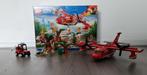 60217 Lego city brandweervliegtuig, Kinderen en Baby's, Speelgoed | Duplo en Lego, Ophalen of Verzenden, Zo goed als nieuw, Complete set