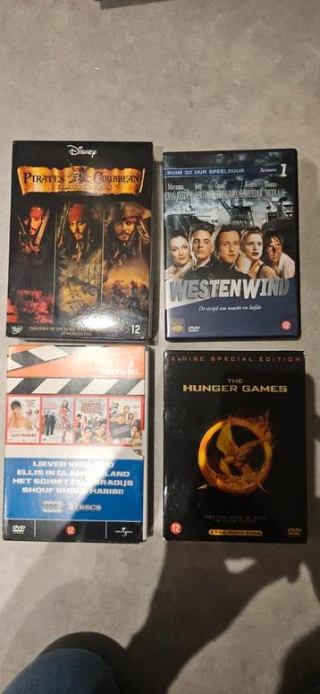 DVD Boxen Collectie - Pirates, Hunger Games, etc. beschikbaar voor biedingen