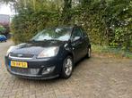 Ford Fiësta 1.4 Tdci 3DR 2007 Zwart, Auto's, Voorwielaandrijving, 750 kg, 4 cilinders, Origineel Nederlands