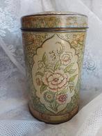 Oud Frans Blik met Rozen en Bloemen, Antiek en Kunst, Ophalen of Verzenden