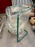 Grote vuilnis-/ puinzak houder, Ophalen