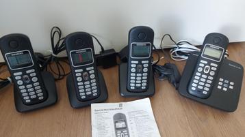 Siemens Gigaset AL285. Basisstation + 3 handsets. Draadloos  beschikbaar voor biedingen