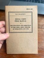 WO2 Amerikaans Signal Corps HQ radio postduif communicatie, Verzamelen, Militaria | Tweede Wereldoorlog, Ophalen of Verzenden