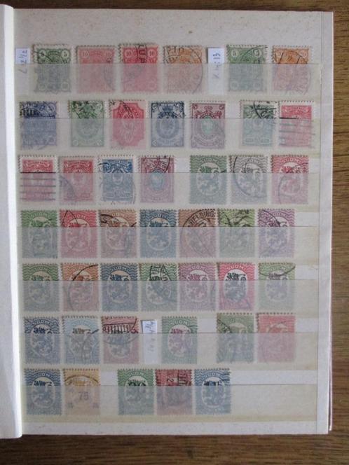 Postzegels verzameling Finland gestempeld in stockboekje, Postzegels en Munten, Postzegels | Volle albums en Verzamelingen, Buitenland