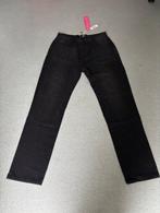 LA SISTERS RHINESTONE STRAIGHT LEG JEANS BLACK NIEUW!, LA Sisters, Ophalen of Verzenden, Nieuw, Zwart