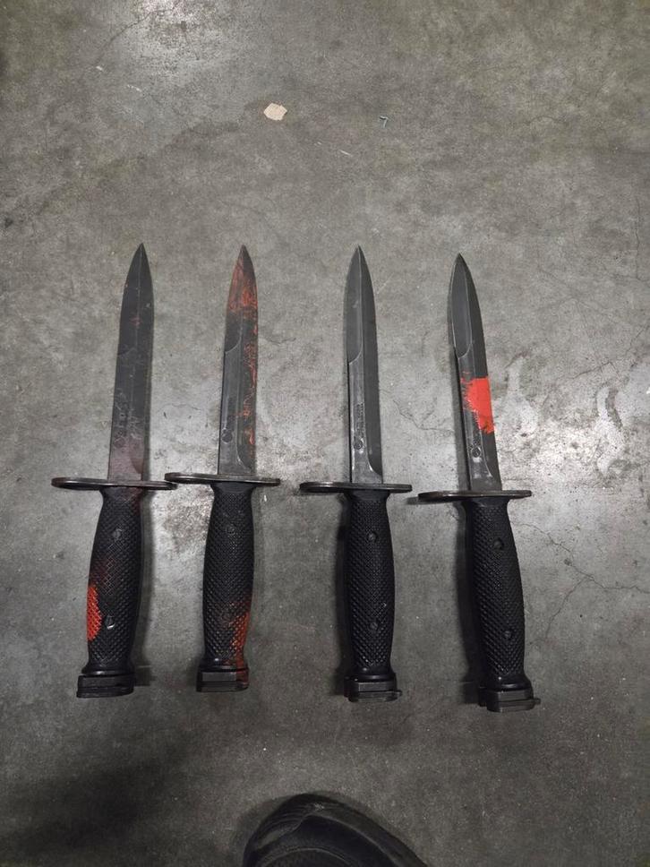 Colt M7 Bajonet Vietnamoorlog - Origineel, Verzamelen, Militaria | Algemeen, Landmacht, Mes of Dolk, Ophalen of Verzenden