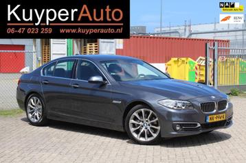 BMW 5-serie 520i Luxury Edition AUTOMAAT VOL LEDER MULTI MED beschikbaar voor biedingen