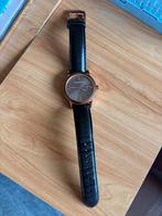 Burberry Men's BU9013 Large Check Brown Leather Strap Watch, Overige merken, Staal, Polshorloge, Overige materialen