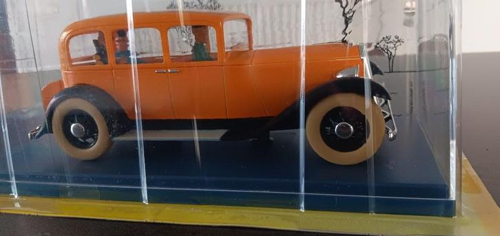 Kuifje auto 1/24, Hobby en Vrije tijd, Modelauto's | 1:24, Nieuw, Auto, Overige merken, Ophalen of Verzenden