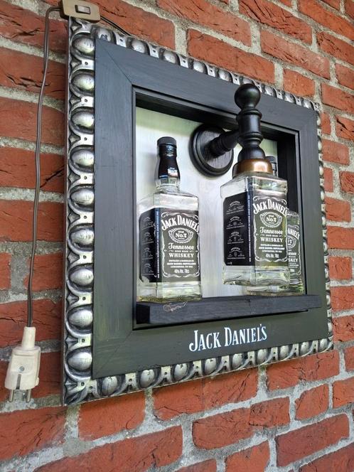 Mancave man cave whisky whiskey wandrek en wandlamp in een.n, Tuin en Terras, Tuinwanddecoratie, Nieuw, Ophalen of Verzenden