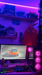 Game pc, Computers en Software, Desktop Pc's, Ophalen, Met monitor, Gaming PC, Zo goed als nieuw