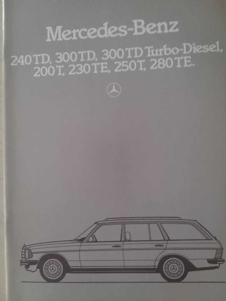 1981 Mercedes w123 200 300 T model station óók7 pers 300TDT, Ophalen of Verzenden, Zo goed als nieuw, Mercedes