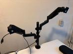 Dubbele Monitor Arm - Verstelbaar plus laptop houder, Computers en Software, Laptopstandaarden, Ophalen of Verzenden, Zo goed als nieuw