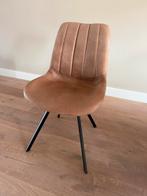 8x Stoelen leer bruin, Huis en Inrichting, Stoelen, Ophalen, Bruin, Leer, Zo goed als nieuw