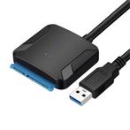 USB 3.0/C to SATA Adapter voor 3,5+2,5 Inch HDD/SSD *KOOPJE*, Computers en Software, Harde schijven, Nieuw, SSD-Laptop-Tablet-etc.