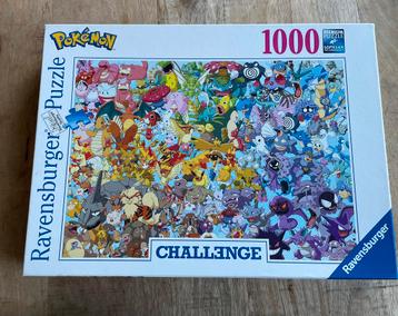 Ravensburger Pokémon puzzel 1000 stukjes –Zo goed als nieuw! beschikbaar voor biedingen
