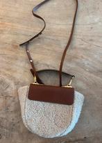 Wandler Hortensia bag mini Wool leather mix by Pauw, Ophalen of Verzenden, Zo goed als nieuw, Beige, Schoudertasje