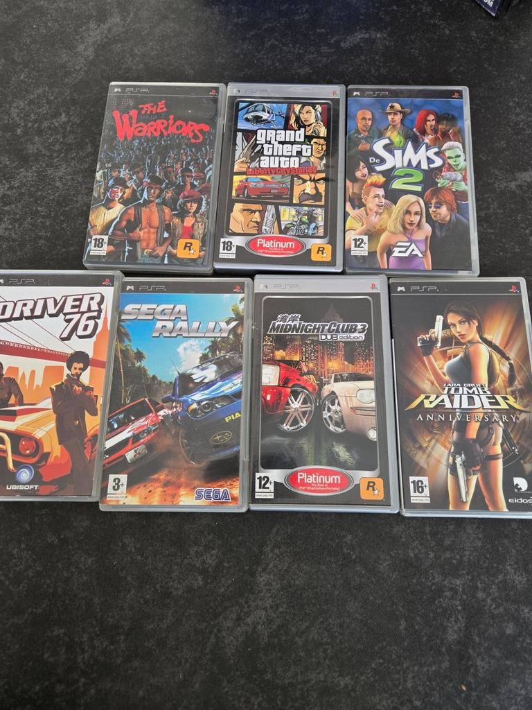 PSP Games Collectie in Topstaat!, Avontuur en Actie, Gekoppelde computers, 1 speler, Ophalen of Verzenden