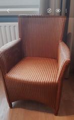 Lloyd Loom rotan stoelen 4x, Huis en Inrichting, Ophalen, Gebruikt, Minder dan 75 cm, 50 tot 75 cm