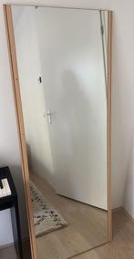 Grote houten spiegel 175 x 67 cm, Huis en Inrichting, Woonaccessoires | Spiegels, Ophalen, Zo goed als nieuw, 150 tot 200 cm, Rechthoekig