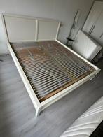 Tweepersoonsbed IKEA wit, Ophalen, Gebruikt, Tweepersoons, Overige maten