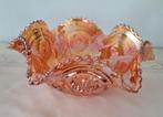 Prachtige Marigold Carnival glass schaal, Ophalen of Verzenden