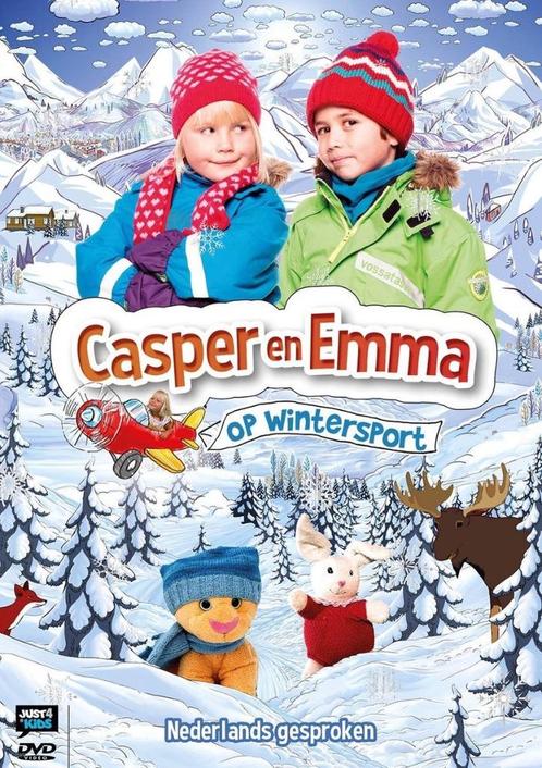DVD Casper En Emma - Op Wintersport, Cd's en Dvd's, Dvd's | Kinderen en Jeugd, Zo goed als nieuw, Tv fictie, Avontuur, Alle leeftijden