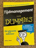 Tijdmanagement voor dummies, Ophalen of Verzenden, Zo goed als nieuw, Jefrey J. Mayer