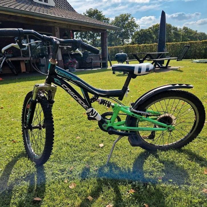 Stoere mountainbike 20 inch magic cascade, Fietsen en Brommers, Fietsen | Mountainbikes en ATB, Gebruikt, Overige merken, Minder dan 45 cm