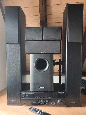 Yamaha RX-V371 5.1 Surround pioneer Set - Topgeluid! beschikbaar voor biedingen