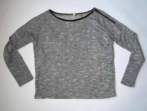 ESPRIT longsleeve grijs / zilver maat M/L in ~~nieuw~~ staat, Kleding | Dames, T-shirts, Zo goed als nieuw, Maat 38/40 (M), Grijs