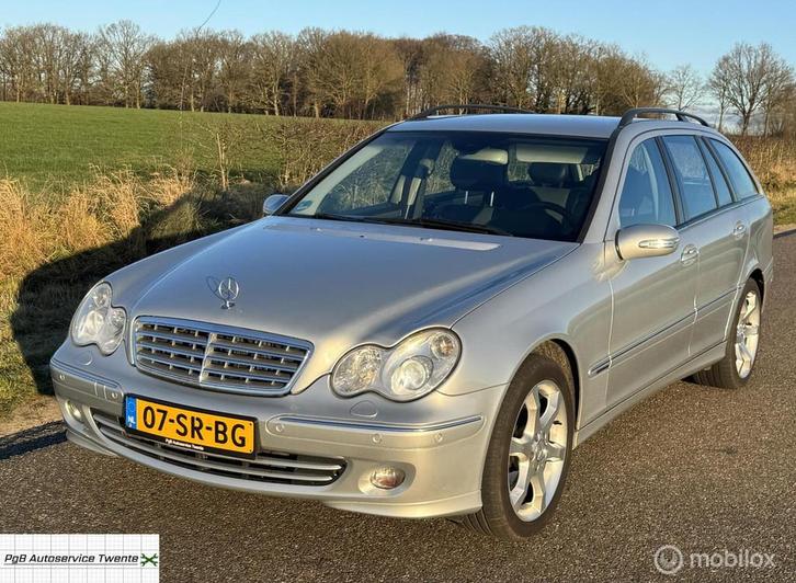 Mercedes C-klasse Combi 200 K. Avantgarde sport aut xenon, Auto's, Mercedes-Benz, Bedrijf, Te koop, C-Klasse, ABS, Airbags, Airconditioning