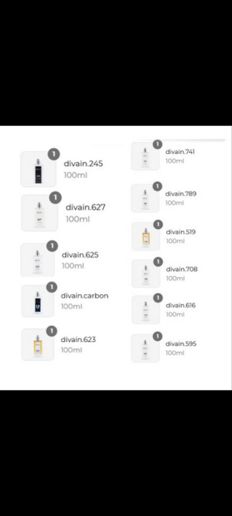 Ongebruikte Divain parfum, Sieraden, Tassen en Uiterlijk, Uiterlijk | Parfum, Nieuw, Ophalen of Verzenden