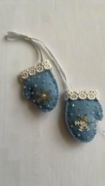 Kerstboom versiering (wantjes), Ophalen of Verzenden, Zo goed als nieuw, Overige materialen