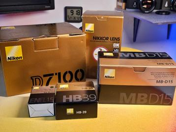 Nikon D7100 & 16-85mm & MB-D15 beschikbaar voor biedingen