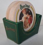 Pilsner Urquell Bierviltjeshouder keramiek met 16 bierviltje, Ophalen of Verzenden, Zo goed als nieuw, Reclamebord, Plaat of Schild