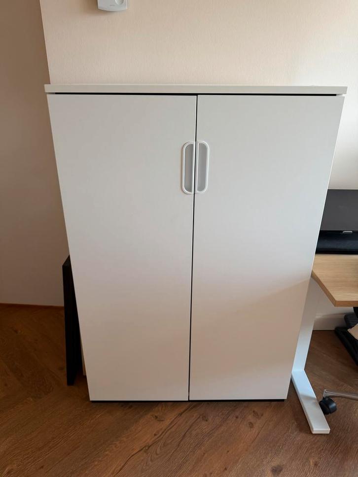 IKEA Galant archiefkast wit, Huis en Inrichting, Kasten | Roldeurkasten en Archiefkasten, Zo goed als nieuw, 100 tot 150 cm, 50 tot 100 cm