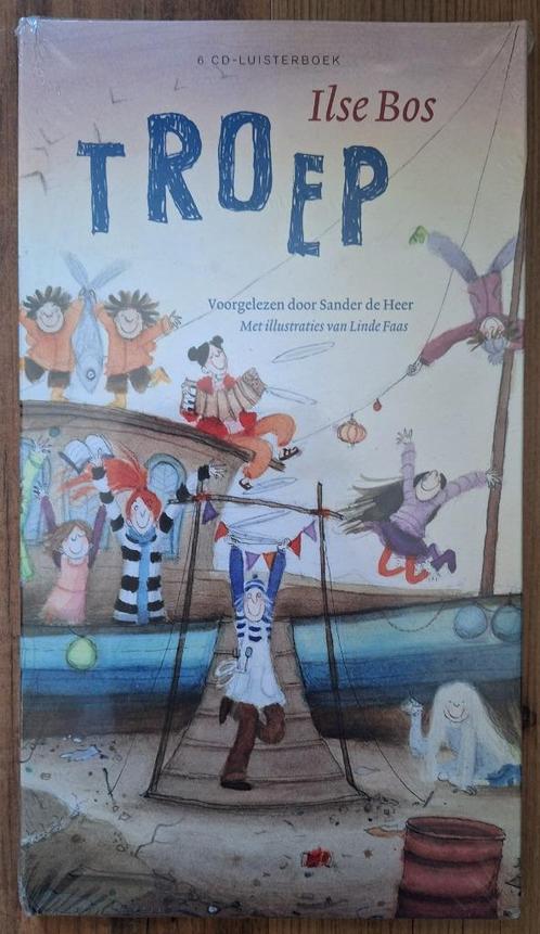TROEP - luisterboek - Ilse Bos - nieuw / geseald, Boeken, Luisterboeken, Cd, Kind, Ophalen of Verzenden