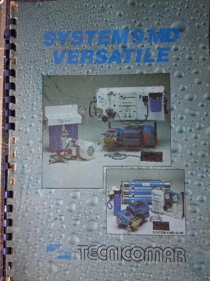 Watermaker Tecnicomar van zout>zoet water omgekeerde osmose, Watersport en Boten, Bootonderdelen, Zo goed als nieuw, Overige typen