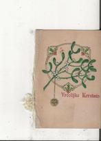 Vrolijk Kerstfeest Profile! Perkament, Verzenden, Voor 1920, Ongelopen, Feest(dag)