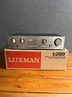 Luxman L-200 versterker incl. originele doos ., Overige merken, Gebruikt, Ophalen of Verzenden, Minder dan 60 watt