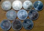 10 guldenNederlandse Antillen 1978 lot van 10 stuks zilver, Postzegels en Munten, Munten | Nederland, Koningin Juliana, Setje
