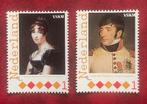 Persoonlijke postzegel Koning Lodewijk Napoleon en Hortense, Ophalen of Verzenden, Na 1940, Postfris