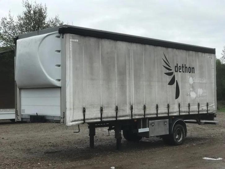 BE-Combi Other Other Oplegger Trailer Schuifzeil Bakwagen Ko, Auto's, Vrachtwagens, Bedrijf, Te koop, ABS, Achteruitrijcamera