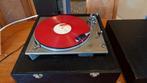Lenco l78se high end platenspeler met dj flight case., Gebruikt, Pitch-regelaar, Platenspeler, Ophalen