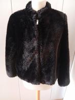 Zwart vintage bontjasje, Ophalen of Verzenden, Zo goed als nieuw, Zwart
