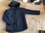 Iobio popolini jas vest blauw wol wollen 110/116, Ophalen of Verzenden, Zo goed als nieuw, Jongen of Meisje, Jas