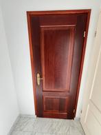 9 st. Massief eiken paneel opdek deuren 83 x 201cm, Doe-het-zelf en Verbouw, Deuren en Horren, Ophalen, Gebruikt, 80 tot 100 cm