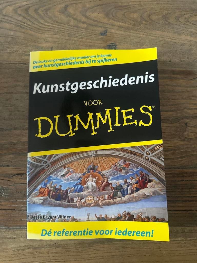 Kunstgeschiedenis voor Dummies - Leerzaam en toegankelijk!, Boeken, Kunst en Cultuur | Fotografie en Design, Zo goed als nieuw